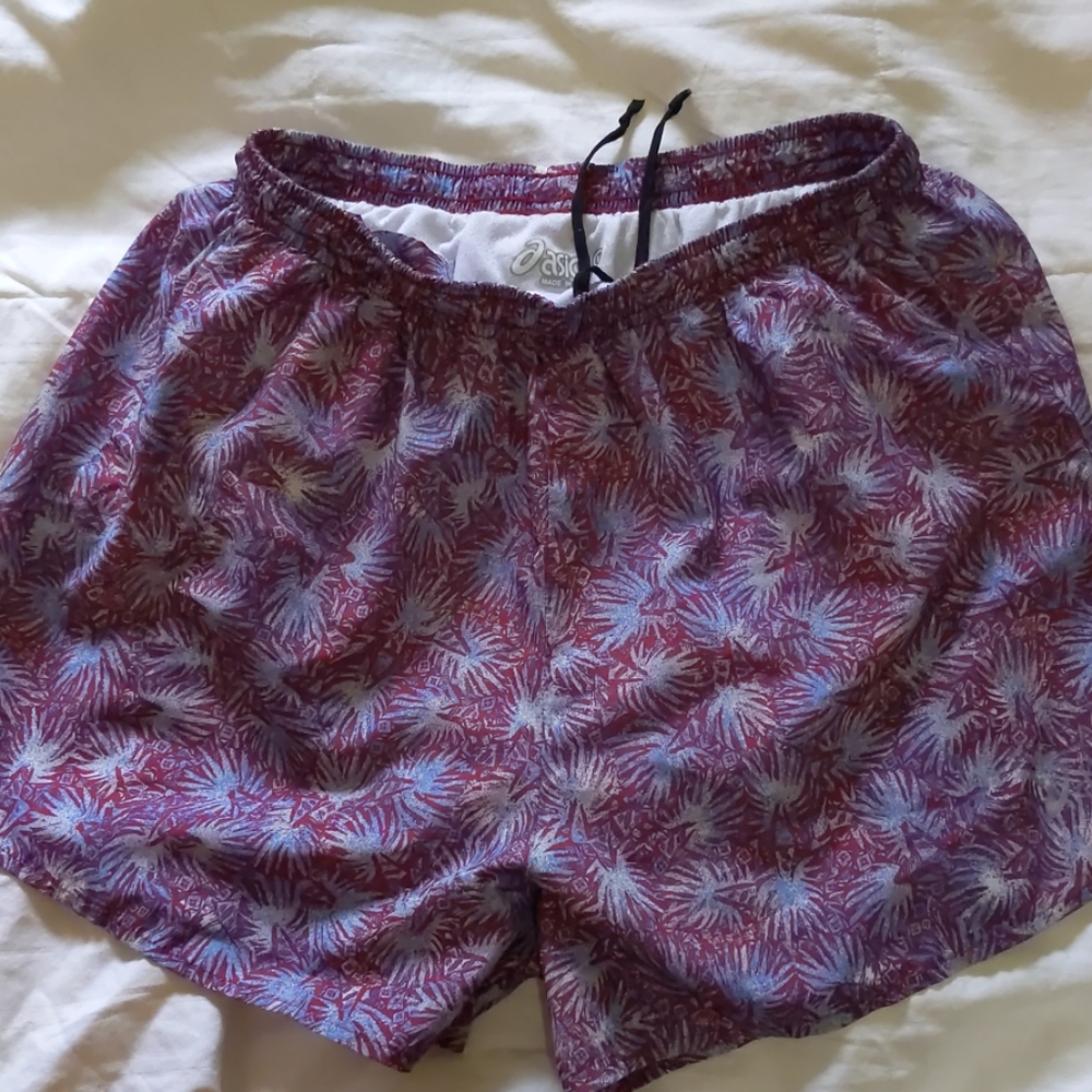90s Asics running shorts